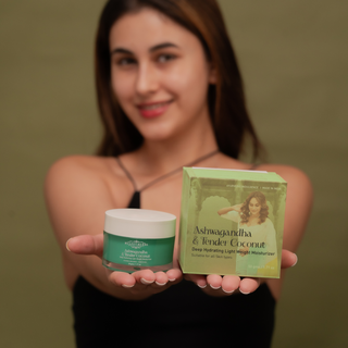 Ashwagandha & Tender Coconut Deep Hydrating Light Weight Moisturizer - 50gm