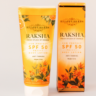 Raksha SPF 50 Sun Protect Body Lotion - 150 gm