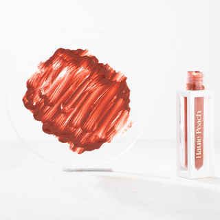 Haute Peach: Haute Matte Blurring Liquid Lipstick