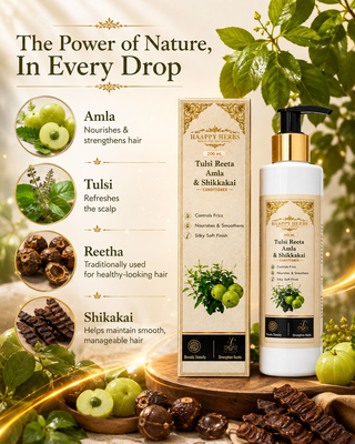 Tulsi Reeta Amla & Shikkakai Conditioner