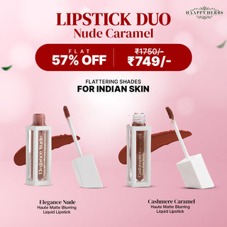 Lipstick Duo — Nude Caramel