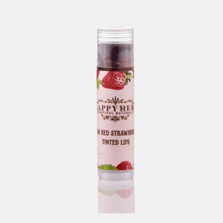 LIP BALM WITH TINT STRAWBERRY - HaappyHerbs