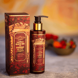 VELVETEE ROSE STRAWBERRY BODY LOTION - HaappyHerbs